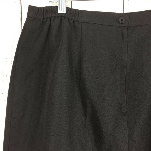 Lady Hazan Black A-Line Skirt Plus Size 18W - Picture 5 of 8